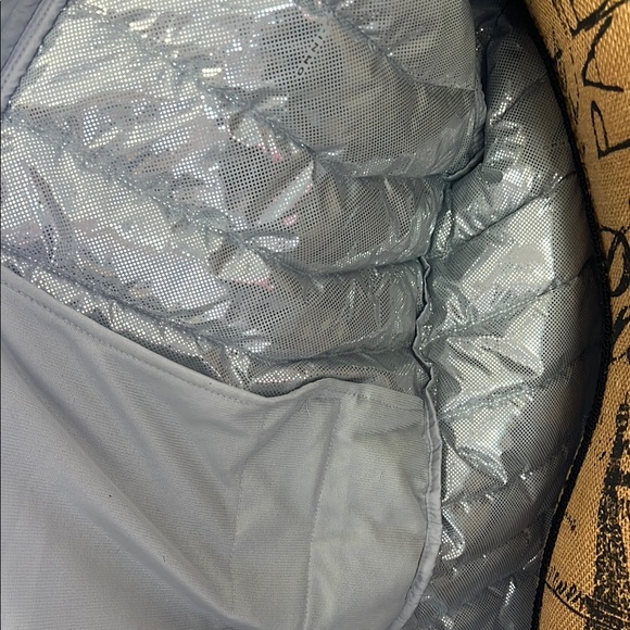 Columbia Pebble beach logo Gray Quilted Jacket for Men - Picture 5 of 11